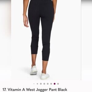 Vitamin A Women's Black Jogger Pants